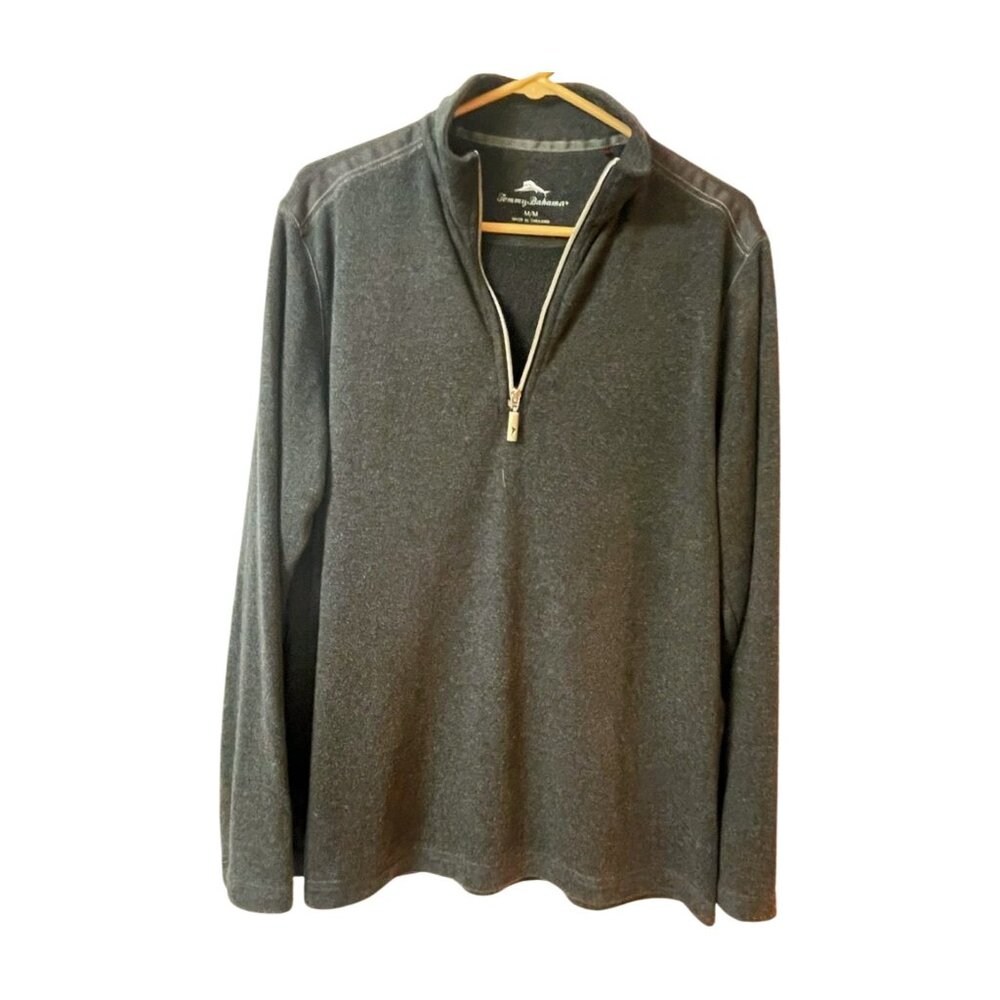 Tommy Bahama quarter‑zip pullove